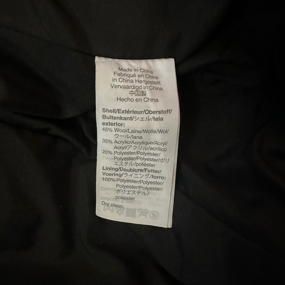 J. Crew Dark Green and Black Plaid Wool-Blend Coat - Picture 5 of 5